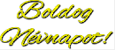 Alex brush neon srga boldog nvnapot felirat
