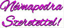 Alex brush pink nvnapodra szeretettel felirat
