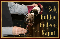 A Gedeon nv jelentse s eredete, Gedeon nvnapok s nvre szl kpeslap Gedeon nvnapra.