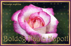A Paula nv jelentse s eredete, Paula nvnapok s nvre szl kpeslap Paula nvnapra.